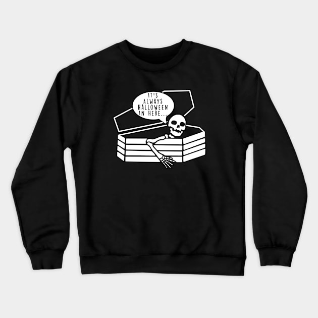 Halloween Forever Crewneck Sweatshirt by Super Secret Snack Club